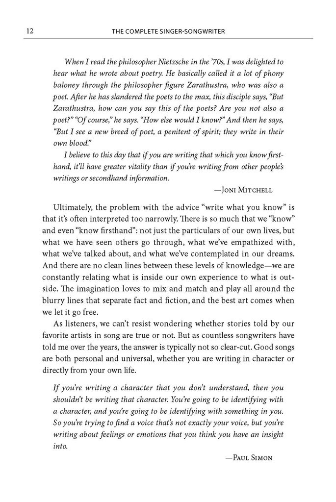 The Complete Singer-Songwriter